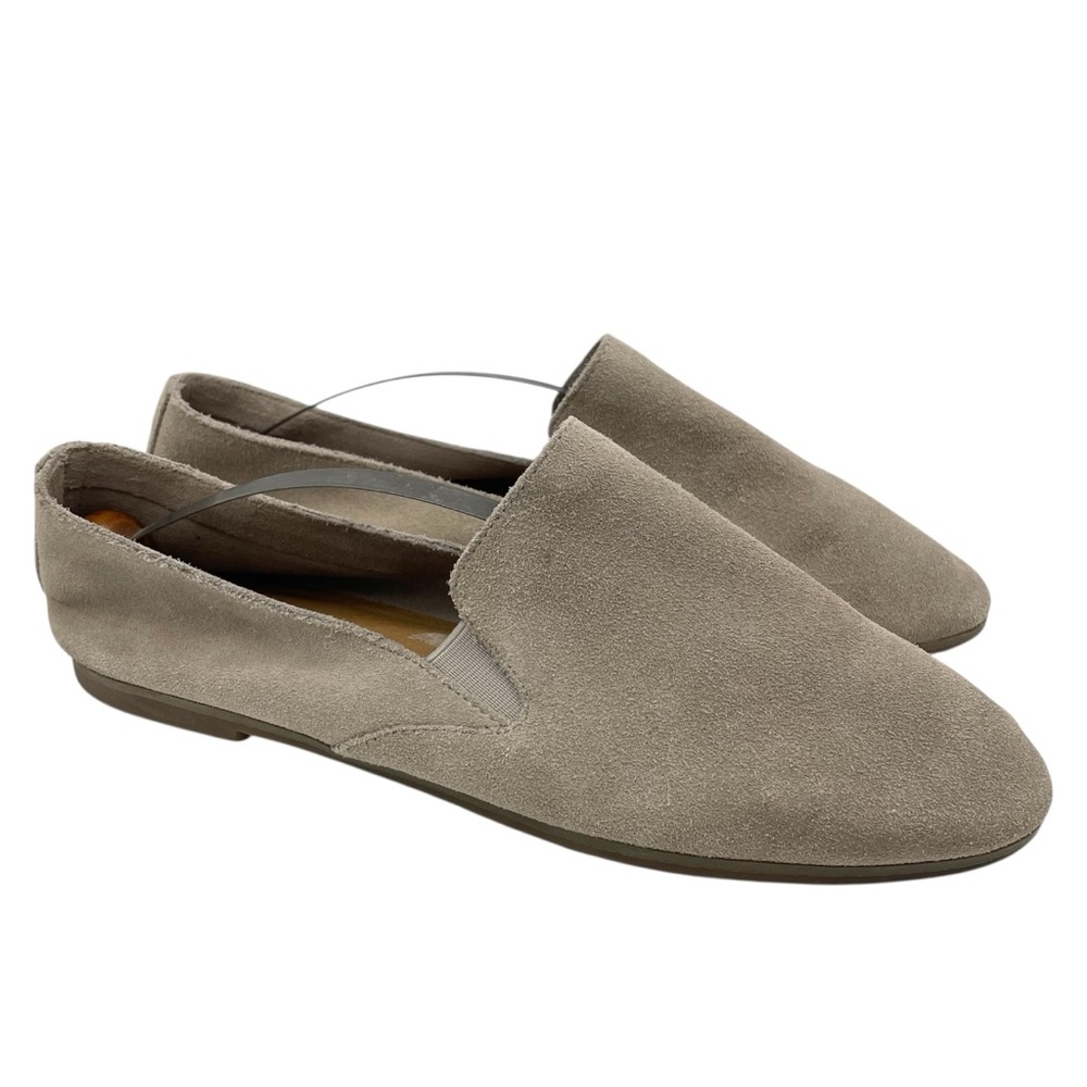 Lucky Brand suede slip-ons flats women’s Size 9.5